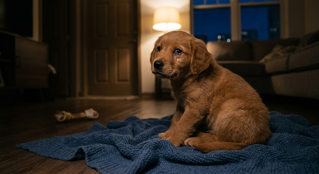Why Is My New Puppy Crying at Night and How to Help