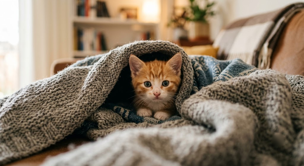Why Is My New Kitten Hiding and When to Worry