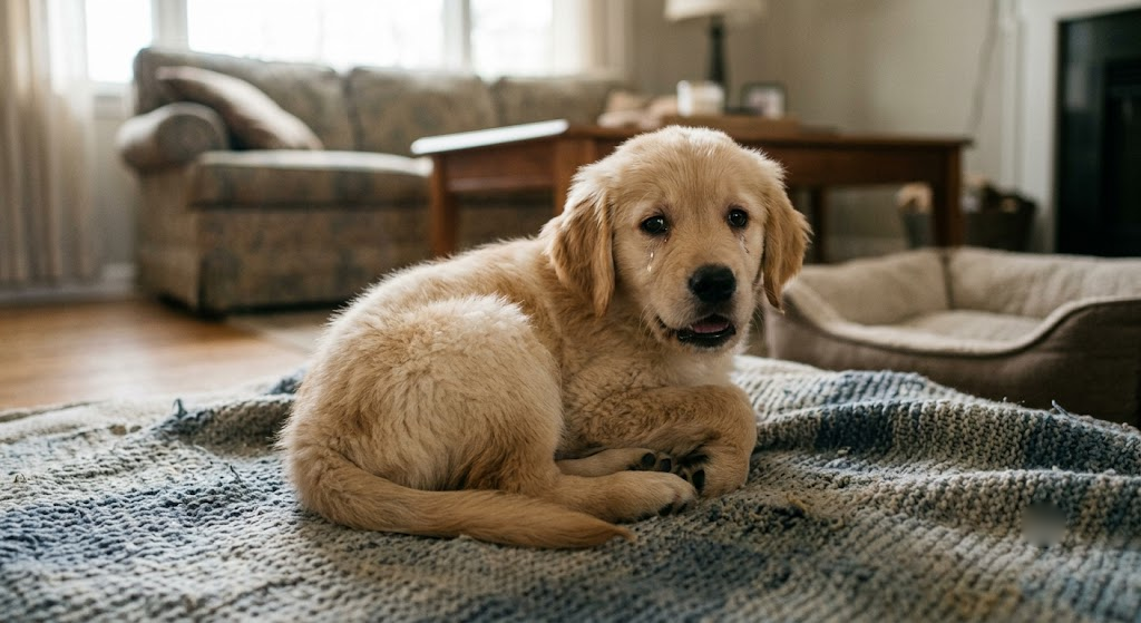 Why a New Puppy Cries at Night and How to Help