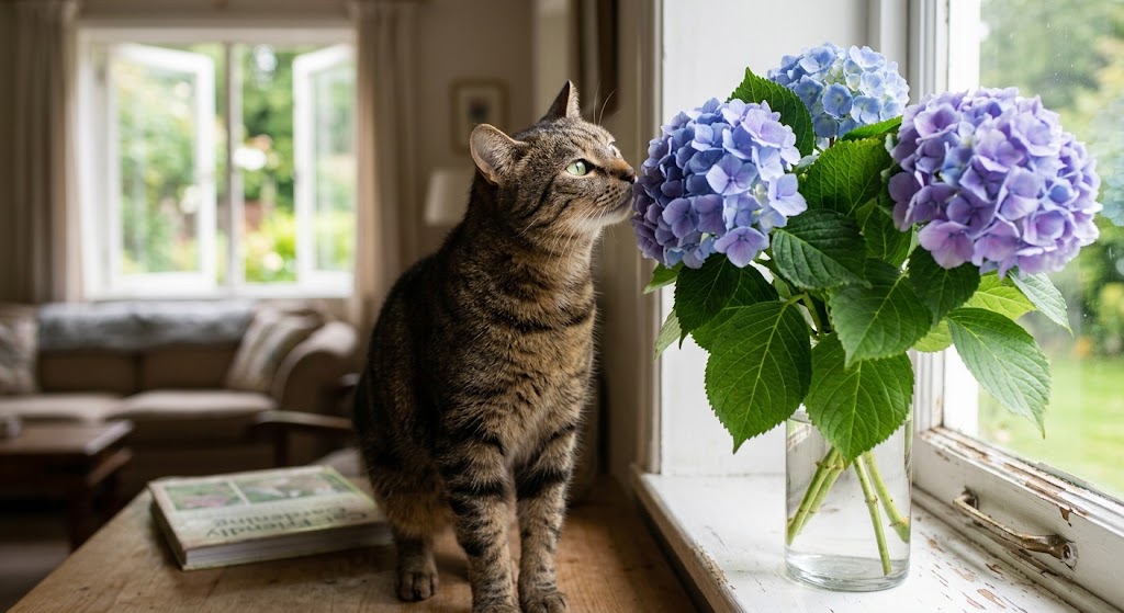 Are Hydrangeas Poisonous to Cats?